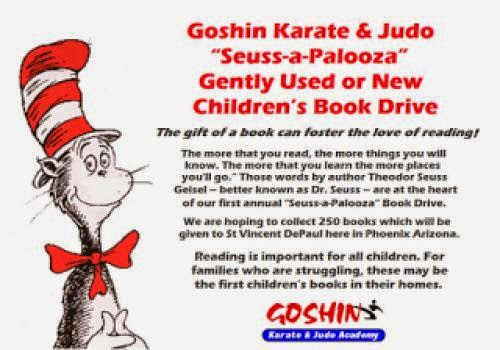 Karate Kids In Phoenix Support Childrens Book Drive