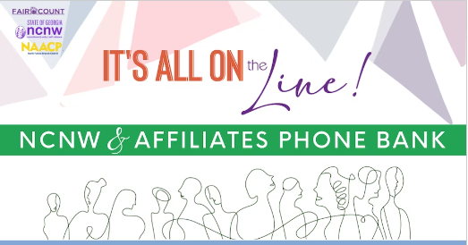 It's All On the Line - NCNW Affiliates Phone Bank