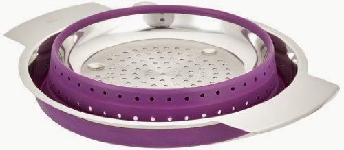  Rosle 16127 10-Inch Collapsible Colander, Purple