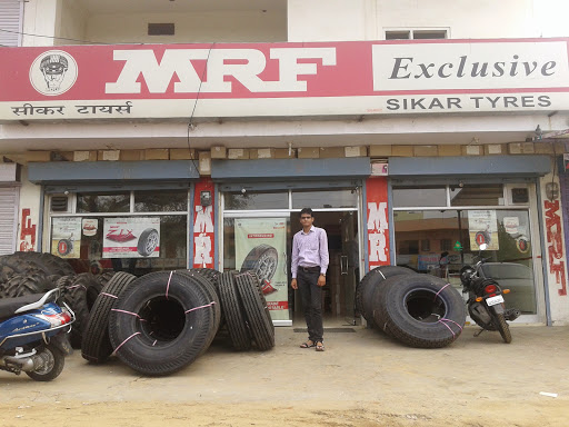 Sikar Tyres, balaji market, jaipur road, Sikar, Rajasthan 332001, India, Wheel_Shop, state RJ