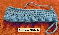 Sample - Bullion Stitch