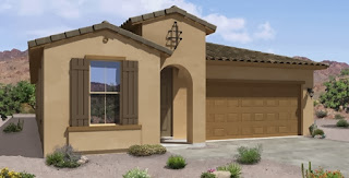 Bacall floor plan by Meritage Homes in Gilbert Commons Enclave Gilbert 85295