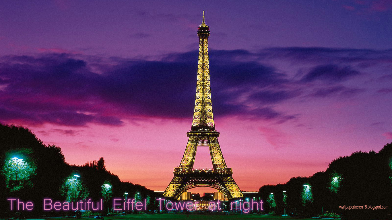  Gambar Pemandangan EIffel  Tower