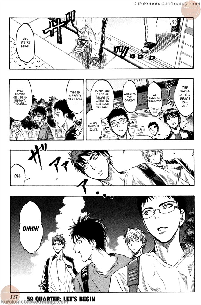 Kuroko no Basket Manga Chapter 59 - Image /0001