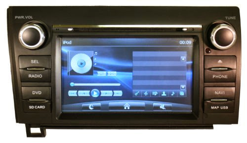  OttoNavi TY0712SQ-KZKSNBXX Toyota Sequoia 07-12 In Dash OEM Replacement Multimedia K-Series GPS Navigation Car Radio