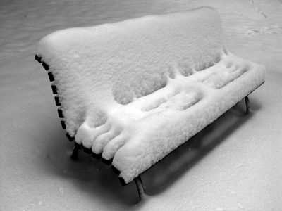 Snow Bench