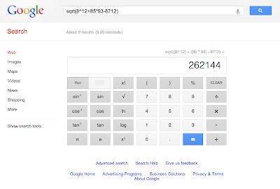 Google Calculator