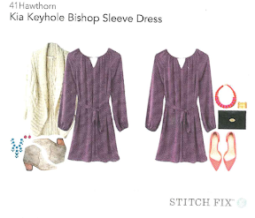 Dresses from previous Stitch Fix boxes