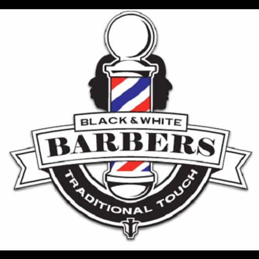 Black & White Barbers logo