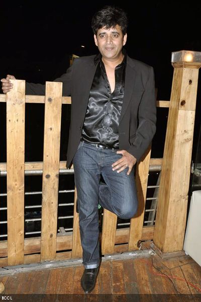 Ravi Kissen strikes a pose during the launch of <strong>Bhojpuri movie</strong> '<strong>Sansar</strong>', held at Escobar in Mumbai on February 4, 2013. (Pic: Viral Bhayani)