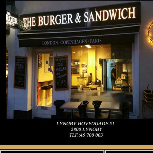 The Burger & Sandwich