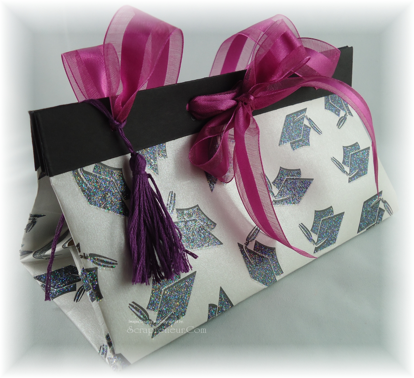 Jinky's Crafts & Designs Graduation Tote Purse Tutorial Using Ultimate