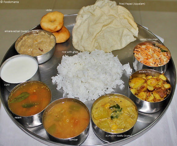 South Indian Thali | A full meal | Indian Thaali ideas & Recipes