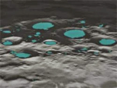 The Moon Electrical Craters