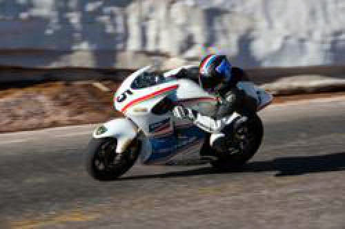Solar Powered Motorcycle Reigns Supreme In Pikes Peak International Hill Climb