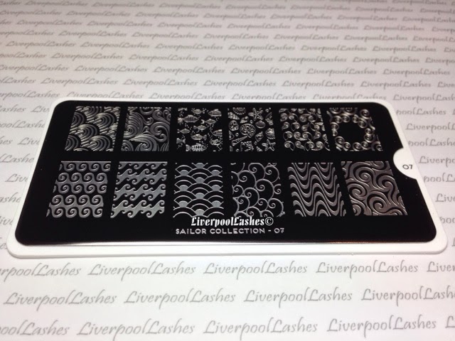 moyou london nail stamping image plates konad sailor collection 07