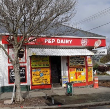 P & P Dairy logo