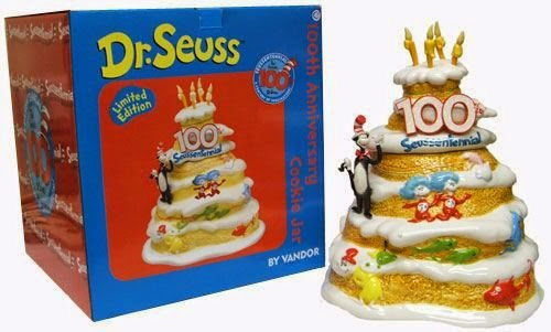  Dr. Seuss 100th Anniversary Cookie Jar Limited Edition RETIRED Vandor
