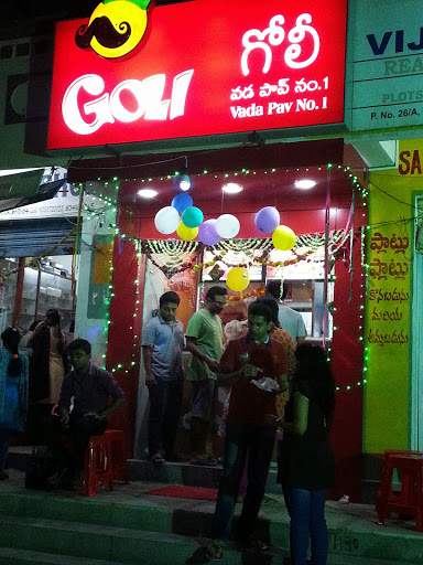 Goli Vada Pav, Shop No-26, H.No-57/265Y, No-206, Opposite Medplus, Sri Ram Nagar, Kondapur, Hyderabad, Telangana 500084, India, Fast_Food_Restaurant, state TS