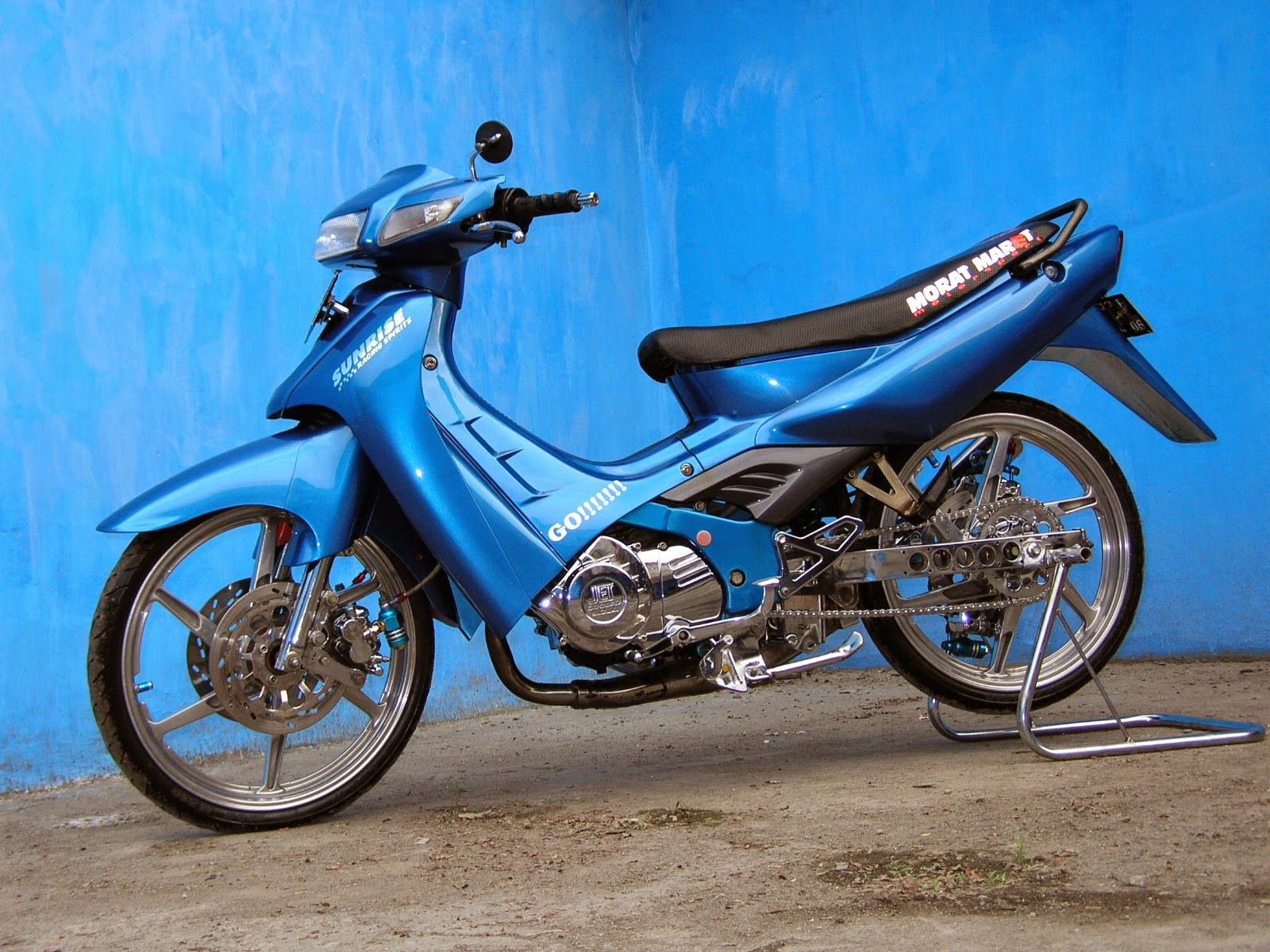 Gambar Modif Motor Suzuki Smash Smash Modifikasi Sepeda Motor