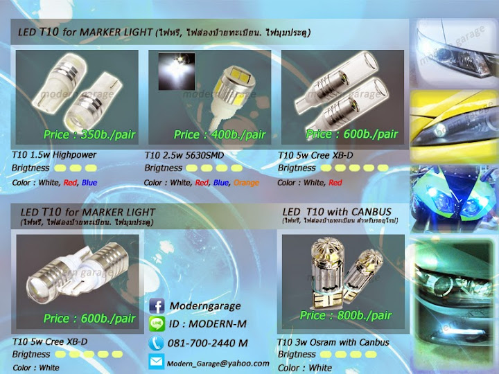 [SMD LED] ไฟ HiD all-in-one / LED SMD for Automotive สนใจคลิก...
