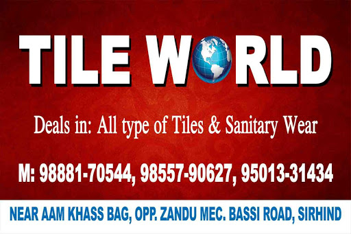 Tile World, SH12A, Shamsher Nagar, Fatehgarh Sahib, Punjab 140406, India, Tile_Shop, state PB