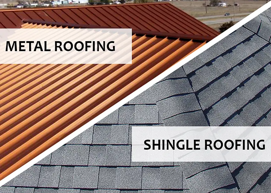 metal roofing vs asphalt shingles