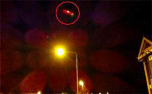 Red Glowing Ufo Photographed In England