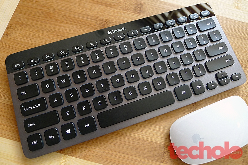 Potentiel ophøre faktureres Logitech Bluetooth Illuminated Keyboard K810 Review
