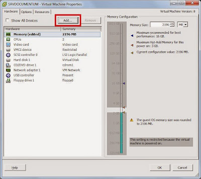 Asignar dispositivo USB a máquina virtual en VMware ESXi
