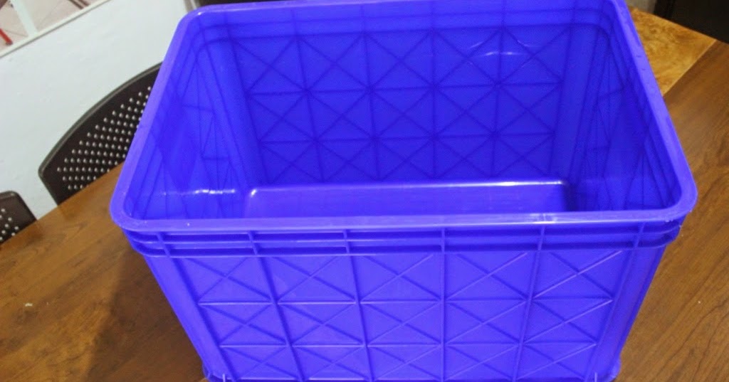 KERANJANG KONTAINER  PLASTIK  POLOS Tipe 2228 P RAK 
