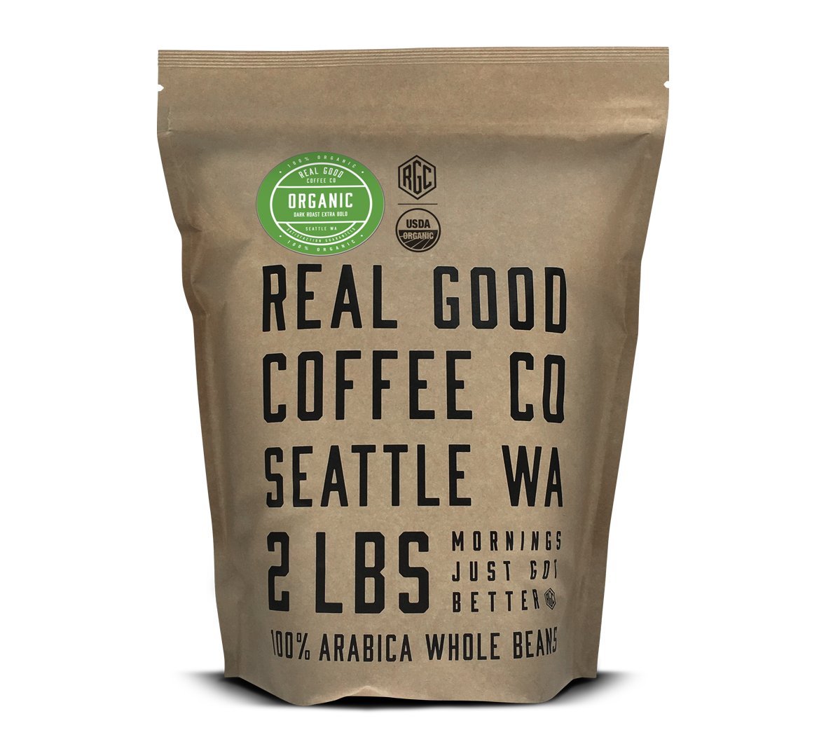 Real Good Coffee Company Organic Dark Roast