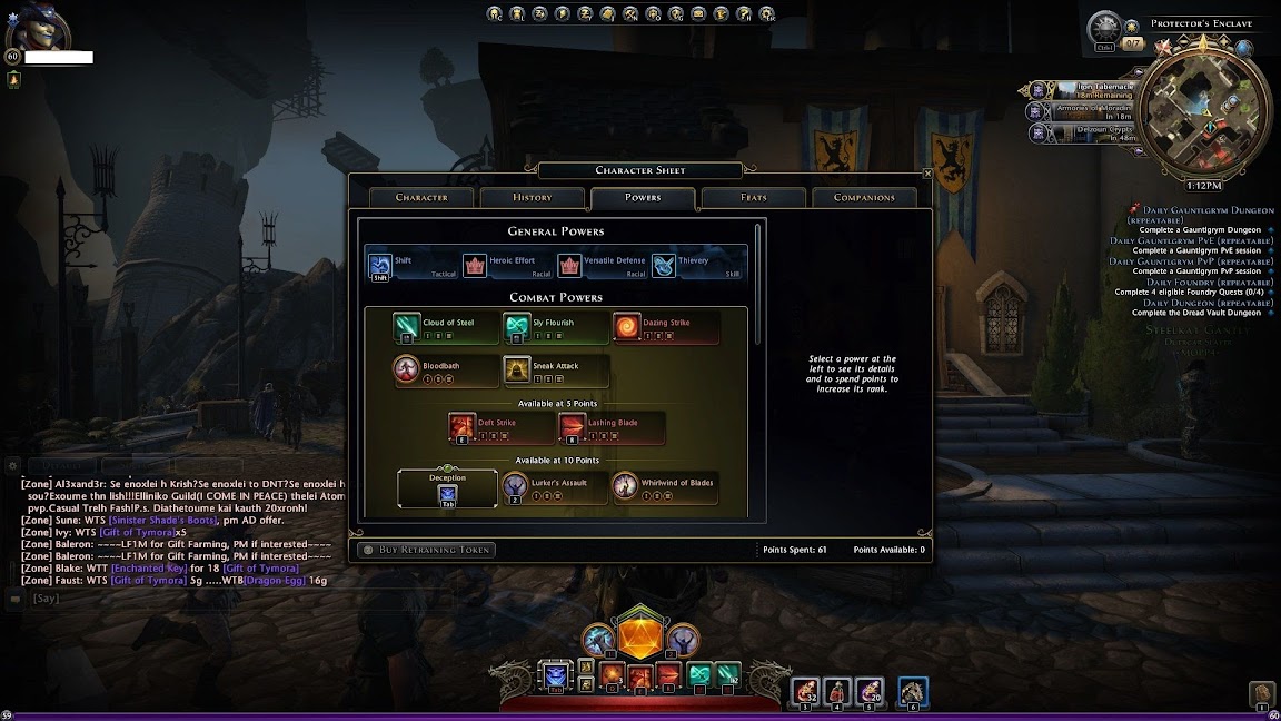 Slot neverwinter
