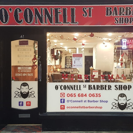 O'Connell St Barber Shop logo