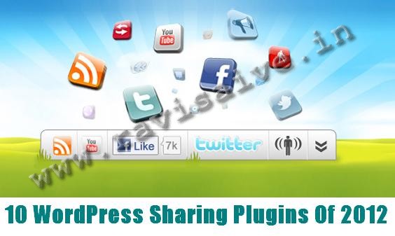 10 WordPress Sharing Plugins Of 2012 10 WordPress Sharing Plugins Of 2012