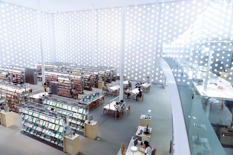 สุดยอดห้องสมุดสมัยใหม่ ออกแบบโดย Master Architects ในญี่ปุ่น ที่นักอ่านต้องไม่ควรพลาด!  7