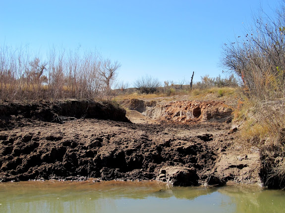 Old river crossing at Fuller Bottom