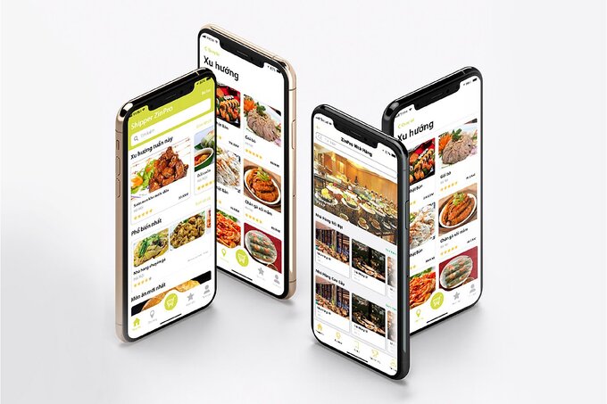 Loạt thiết kế ứng dụng của ZinPro dành cho nhà hàng, quán ăn.