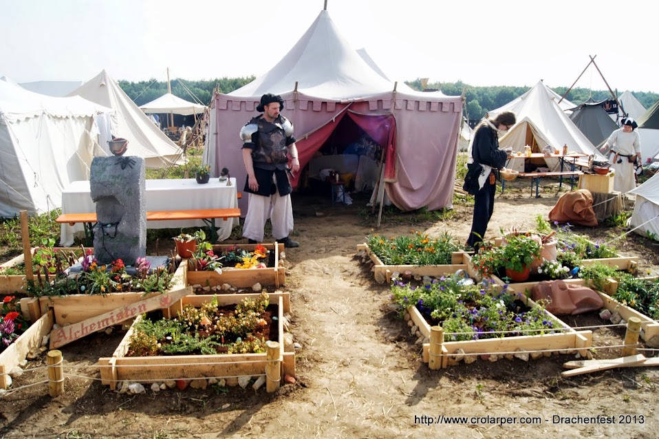 Copper camp alchemists and garden