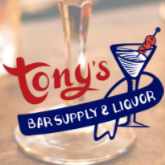 Tony's Bar Supply & Liquor logo