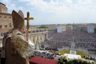 Pope says Catholic Church defends values, does not impose faith
