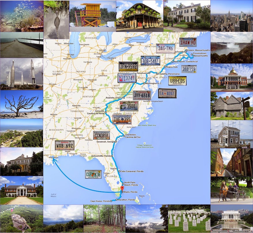 Costa este de EEUU: 3250 millas de Boston a los Cayos de Florida - Blogs de USA - ¡¡Nos vamos a la Costa Este de los USA!! (1)