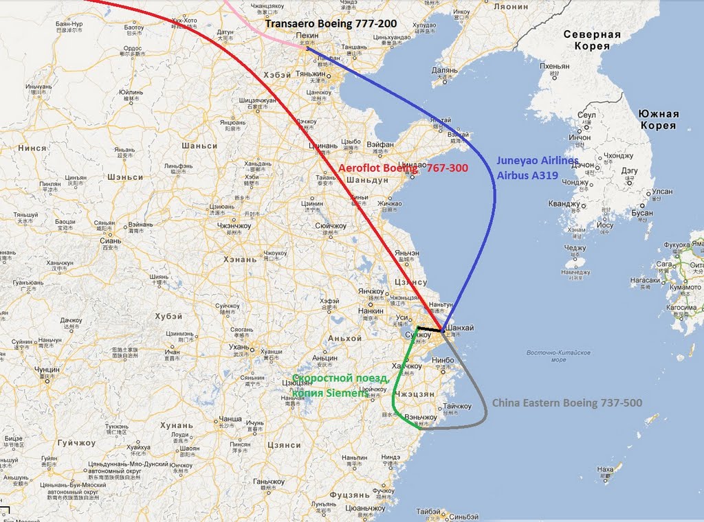 Венжоу, Сужоу, Шанхай, и наблюдения по Китаю