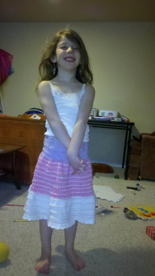 Berry's skirt Girl's knitted skirt