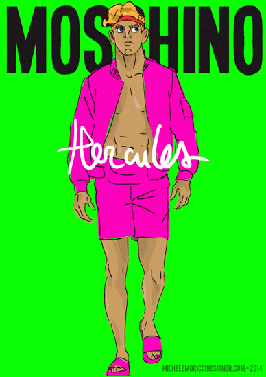 Moschino Spring 2015 Men