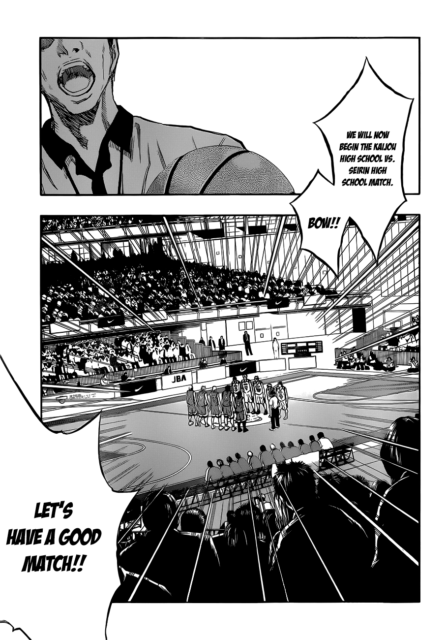 Kuroko no Basket Manga Chapter 184 - Image 09