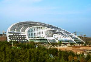 Worlds Largest Solar Energy Office Building Opens In China