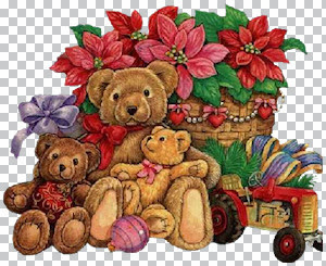 bear xmas plus flowers.jpg