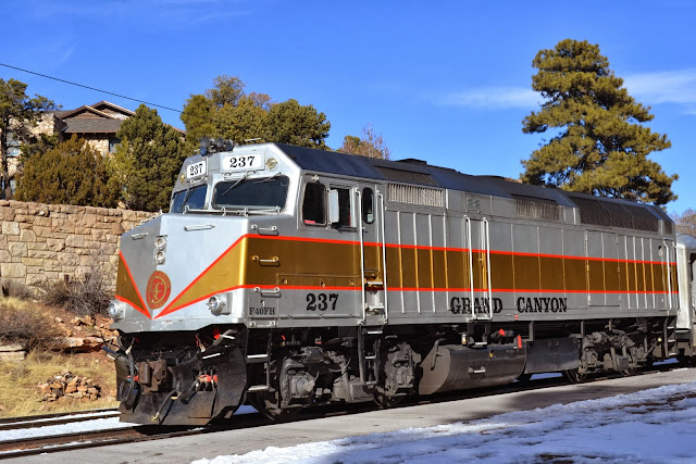 EL GRAN CAÑON EN TREN: viaje en el Grand Canyon Railway - COSTA OESTE EEUU 2014: CALIFORNIA, ARIZONA y NEVADA. (7)