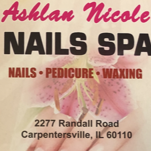 Ashlan Nicole Nails Spa logo
